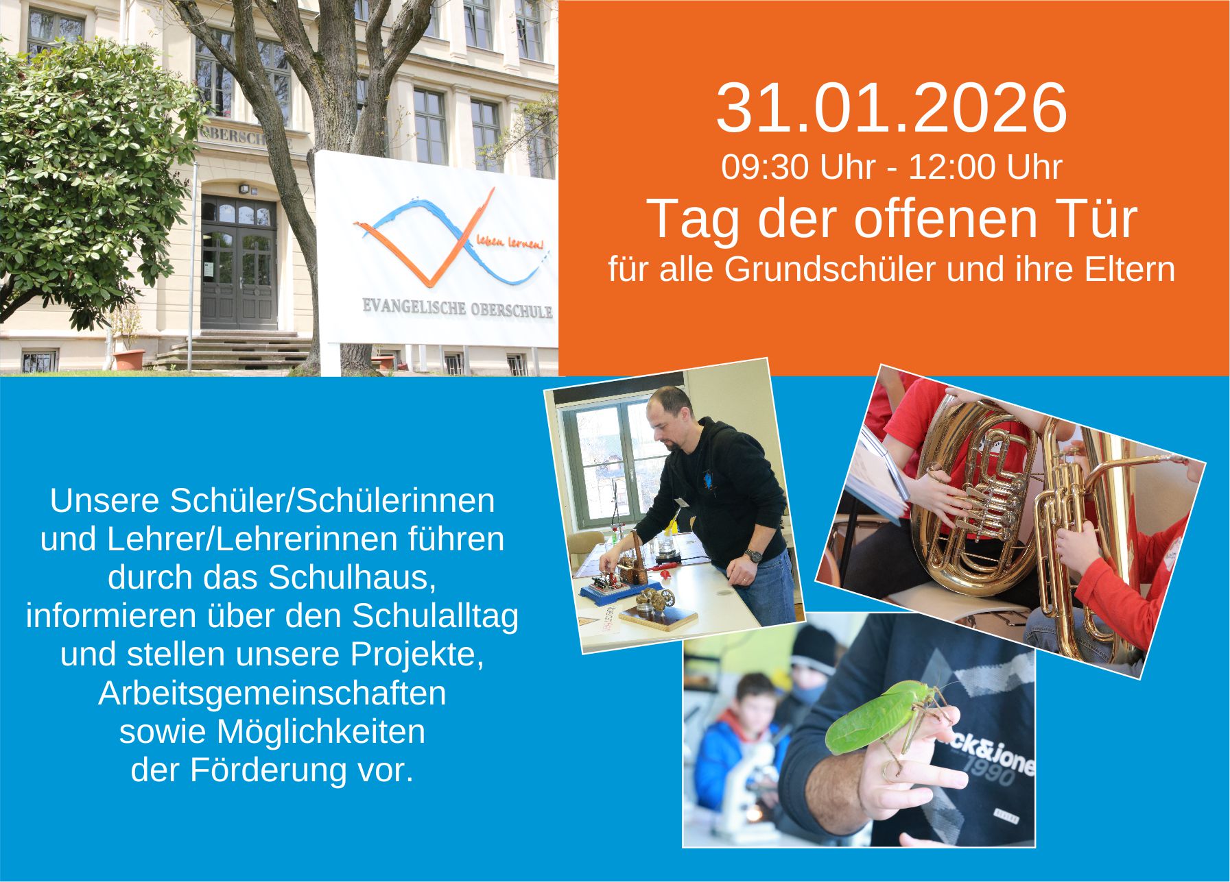 Flyer Tag der offenen Tur25